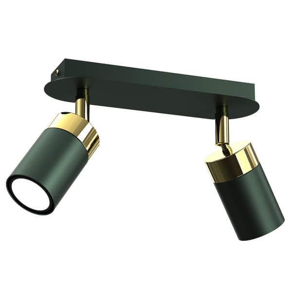 JOKER GREEN/GOLD kattovalaisin 2xGU10