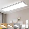 Miniatyrbillede 4 af 4: LED Panel Loftlampe, RGB Baggrundsbelysning, Dæmpbar Lysstyrke,40W, ændrebar, HVID