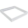 Miniatyrbilde 1 av 3: Namron påveggsramme til led panel back-lit 60x60 90mm hvit
