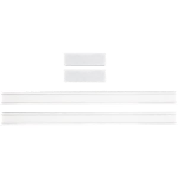 Namron påveggsramme til led panel back-lit 120x30 90mm hvit