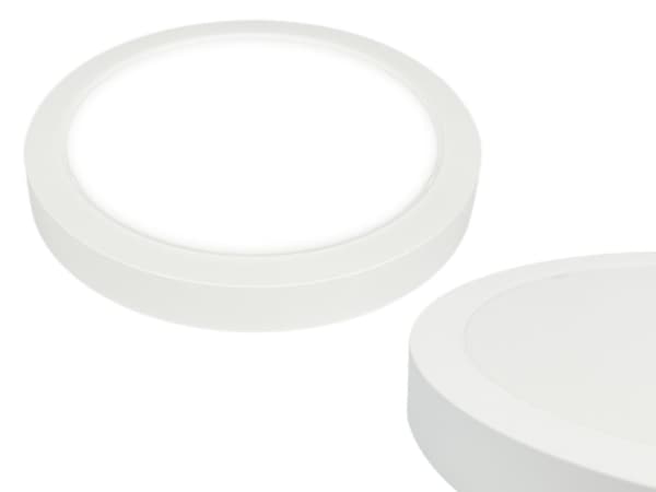 Pinta-asennettava LED-lamppu pyöreä 24W 4000K DL-1