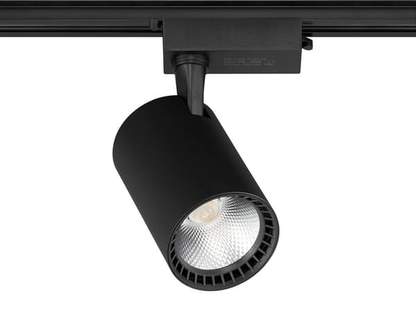 LED-skenlampa ECO 20W 3000K SVART