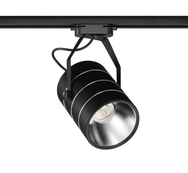 LED PREMIUM skenlampa 23W 4000K SVART