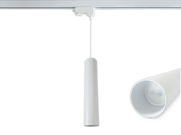 Hänglampa 30cm GU10 Vit 3F