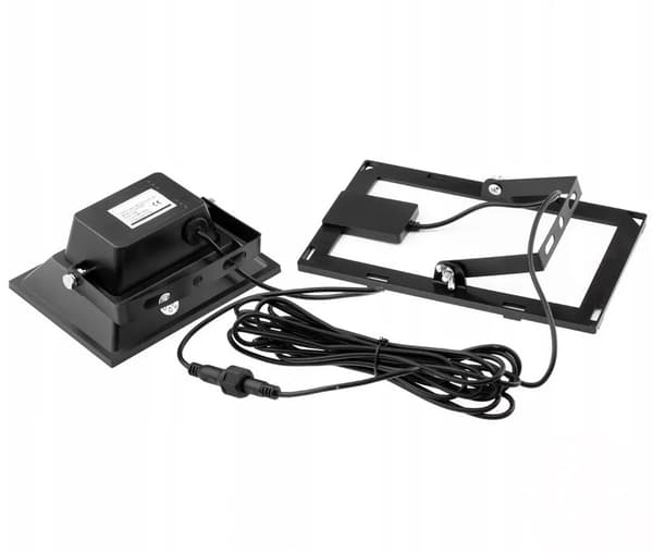SOLHALOGEN MED SKUMMERFØLER 50W PILOT-lampe 206 LED 3Ah 5m ALUMINIUM
