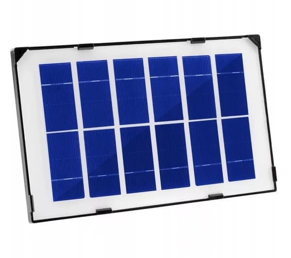SOLHALOGEN MED SKUMMERFØLER 50W PILOT-lampe 206 LED 3Ah 5m ALUMINIUM