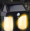 Miniatyrbillede 4 af 8: VÆGLAMPE SOLAR LAMPE HAVE LAMPE LED VARM VÆG