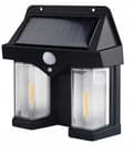 Miniatyrbillede 1 af 8: VÆGLAMPE SOLAR LAMPE HAVE LAMPE LED VARM VÆG