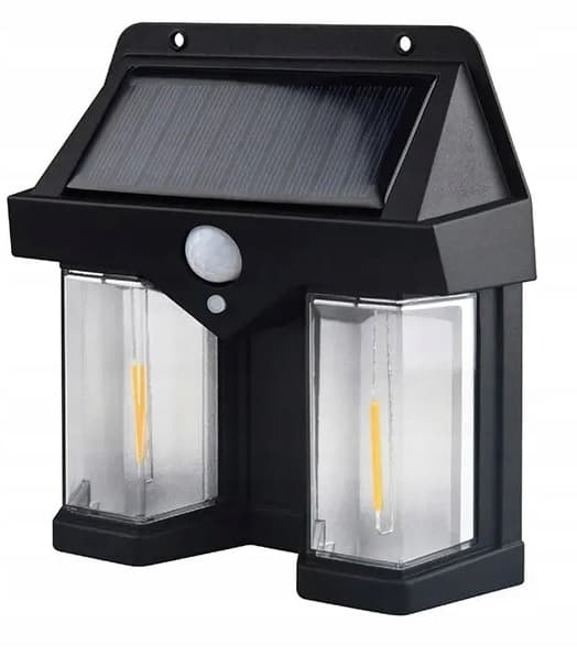 VÆGLAMPE SOLAR LAMPE HAVE LAMPE LED VARM VÆG