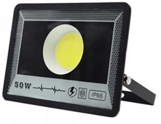 KRAFTFULD LAMPE TIL GARAGEHAVE PÅ FACADER 50W IP66 VARIGE COB-DIODER