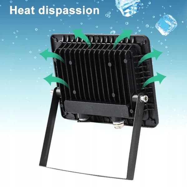 HALOGENLAMPE LED-FLOODLIGHT 50w havereflektor facade