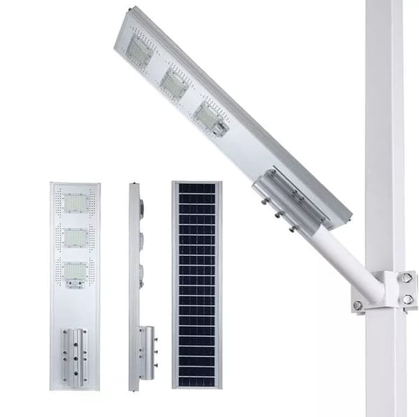 LED-GATULYMPA SOLAR 1600W TRÄDGÅRDSLYKTA I aluminium AV PREMIUMKVALITET