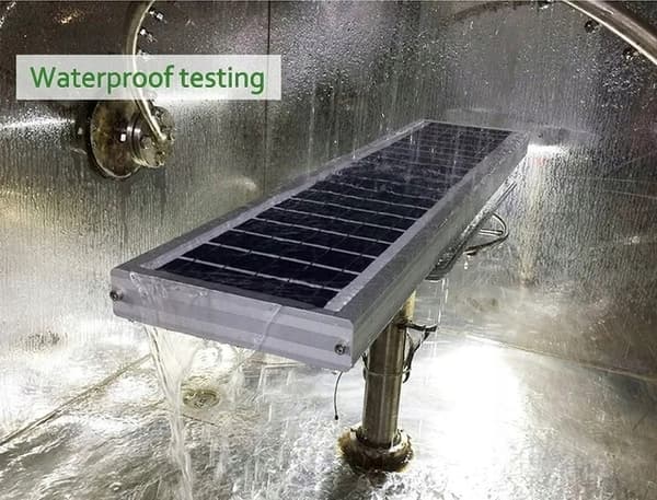 LED GADELYGTE SOLAR 2000W HAVE aluminium PREMIUM KVALITETSLANTERNE