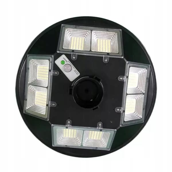 TRÄDGÅRDSLAMPA 360 SOLARGATALAMPA SKYMNINGSRÖRELSESENSOR 2000W