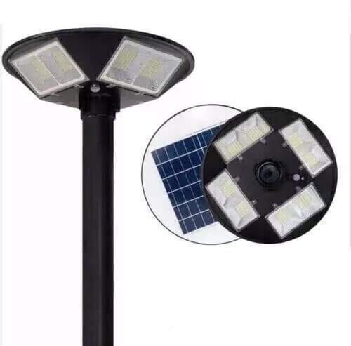 TRÄDGÅRDSLAMPA 360 SOLARGATALAMPA SKYMNINGSRÖRELSESENSOR 2000W