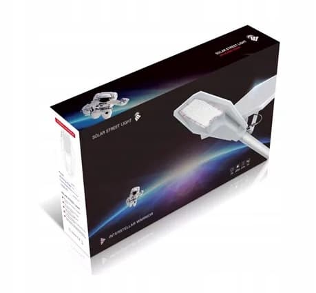 LED SOLAR GADELYGTE 1200W 40Ah med skumringsbevægelsessensor LANTERNE
