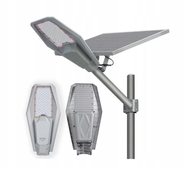 LED SOLAR GADELYGTE 1200W 40Ah med skumringsbevægelsessensor LANTERNE