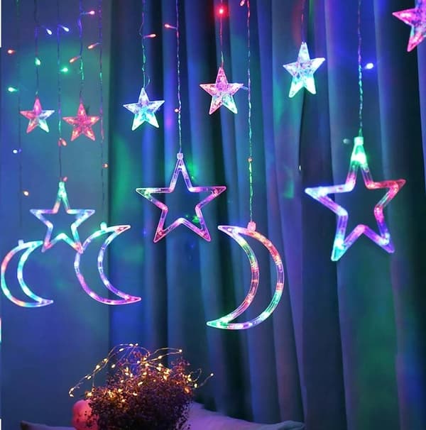 LED JULEGIRLANDE RGB LANG 400 cm RGB TIL ALTANVINDUE