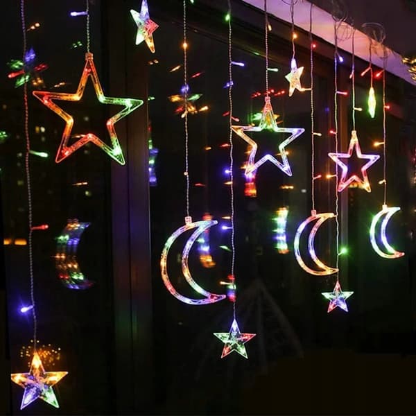 LED JULEGIRLANDE RGB LANG 400 cm RGB TIL ALTANVINDUE