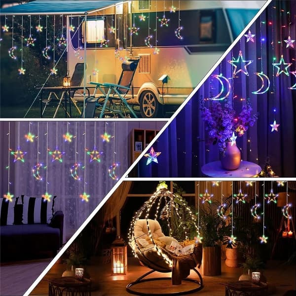 LED JULEGIRLANDE RGB LANG 400 cm RGB TIL ALTANVINDUE