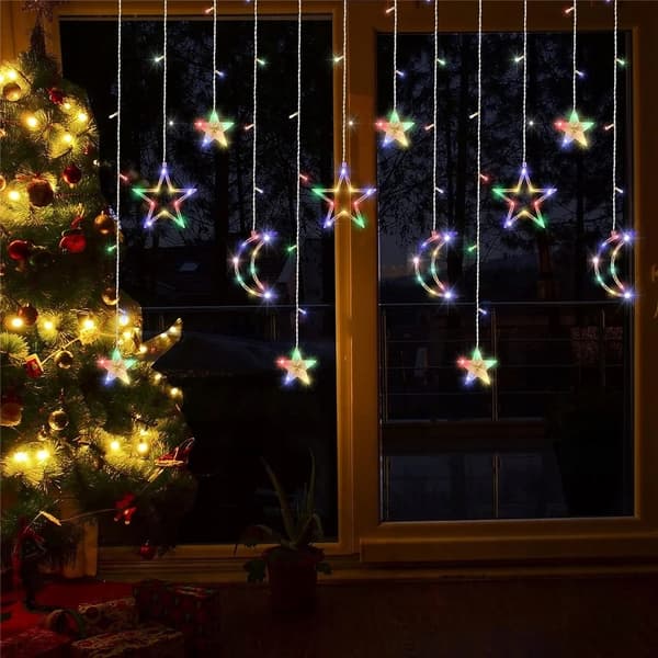 LED JULEGIRLANDE RGB LANG 400 cm RGB TIL ALTANVINDUE