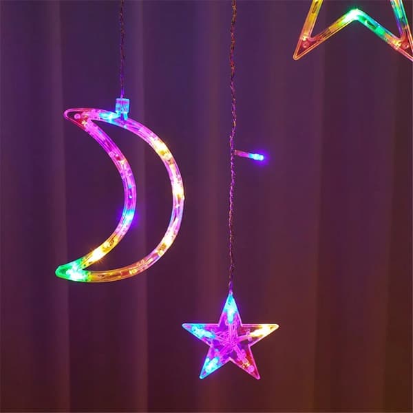 LED JULEGIRLANDE RGB LANG 400 cm RGB TIL ALTANVINDUE