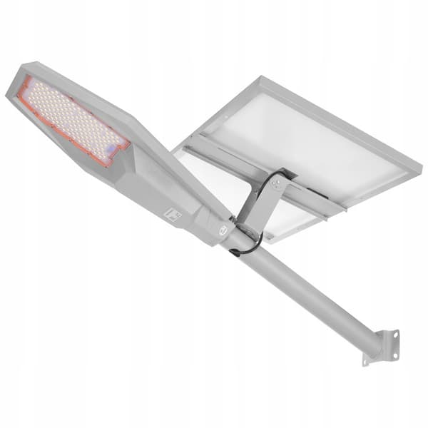 LED GADELYGTE SOLAR 1000W INDUSTRIEL 24Ah IP65 LANTERNE PÅ EN STANG