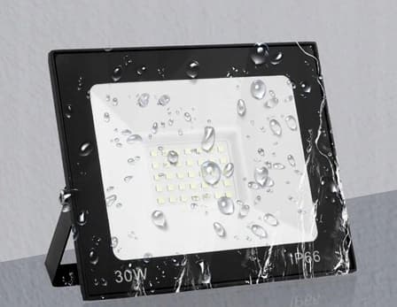 HALOGEENI LED-ULKOVALONHALLIN TEHOKAS 30 W:N IP65-LAMPPU