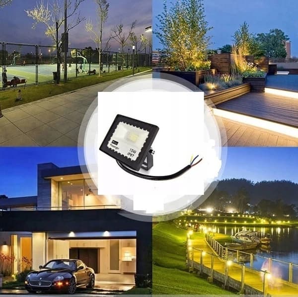 AUTOTALLIN HALOGEENI LED 10W VALONHALLIN PUUTARHAHEIJASTI IP65