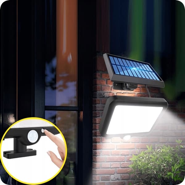 DEKORATIV SOLARLOFTSLAMPE 128 LED