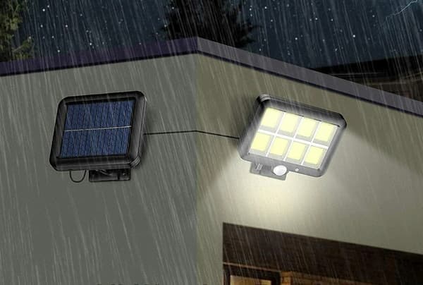 DEKORATIV SOLARLOFTSLAMPE 128 LED
