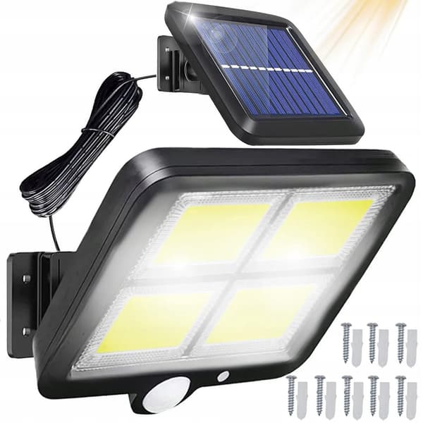 DEKORATIV SOLARLOFTSLAMPE 128 LED