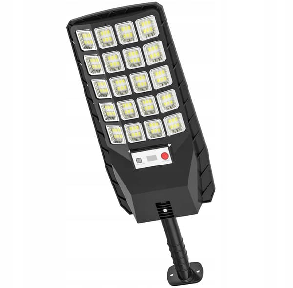 TRÄDGÅRDSLYKTA SOLKOPPLAMPA FÖR STOLPE KRAFTFULL 2000W GATUPANEL CREE LED