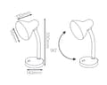 Miniatyrbillede 3 af 3: E27 lampe SOFI pink
