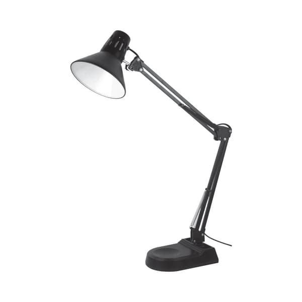Nilsen Harry XL skrivebordslampe sort E27