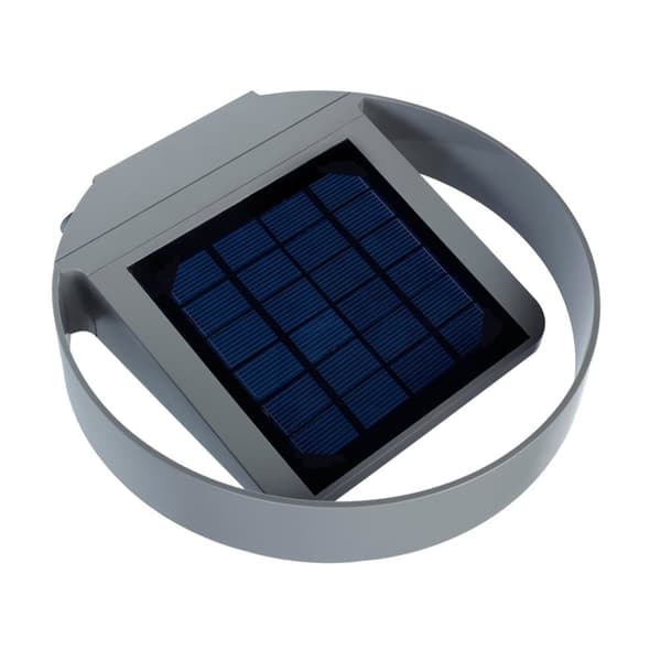 GreenBlue GB130 LED 3W solcellsdriven rund vägglampa