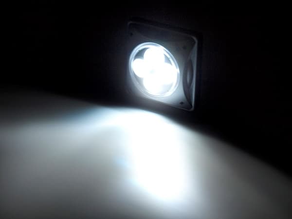 Maclean MCE124 Solcellelampe 4LED Belysning Skumringssensor Sølv