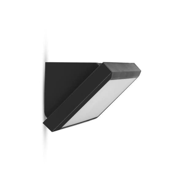 LED-väggarmatur V-TAC VT-8054 sned 12W IP65 4000K 1250lm (SKU 6808) Svart