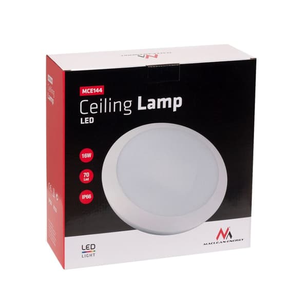 Maclean MCE144 Loftlampe Væglampe IP66 Indvendig Udvendig