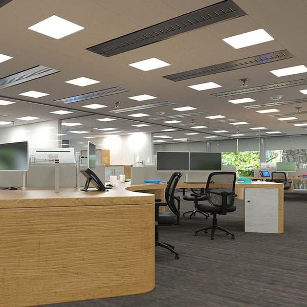 LED-panel V-TAC VT-6139 36W 600x600 3i1 universal overflade-/planmontering 6500K 3960lm (SKU 638021)