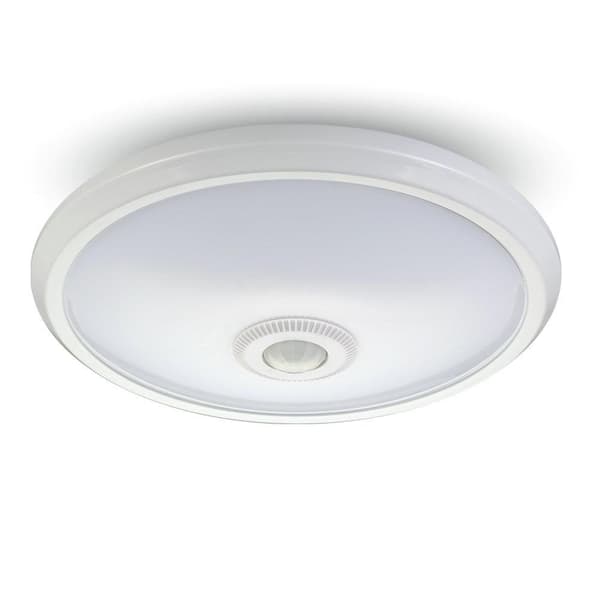 Plafond V-TAC VT-13 12W LED SAMSUNG CHIP IP20 bevægelsesdetektor 6500K 900lm (SKU 21809) Hvid