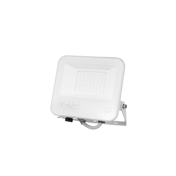 LED-projektor V-TAC 50W SAMSUNG CHIP PRO-S Hvid VT-44055 6500K 4270lm 5 års garanti