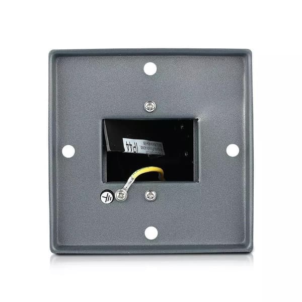Puutarhatolppa V-TAC VT-1155-1 30cm 2x pistorasiaa 2x 16A 3600W IP44 (SKU 8820) Harmaa