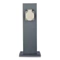 Pikkukuva 2 / 6: Puutarhatolppa V-TAC VT-1155-1 30cm 2x pistorasiaa 2x 16A 3600W IP44 (SKU 8820) Harmaa