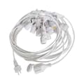 Miniatyrbillede 2 af 4: Havegirlande V-TAC Hvid 15 meter 15 armaturer E27 Gummi+Fatning IP54 VT-713