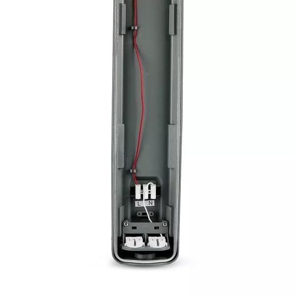 Hermetisk armatur V-TAC VT-15022 2x 150cm (2x 22W) 6400K 4000lm (SKU 6400) Sort