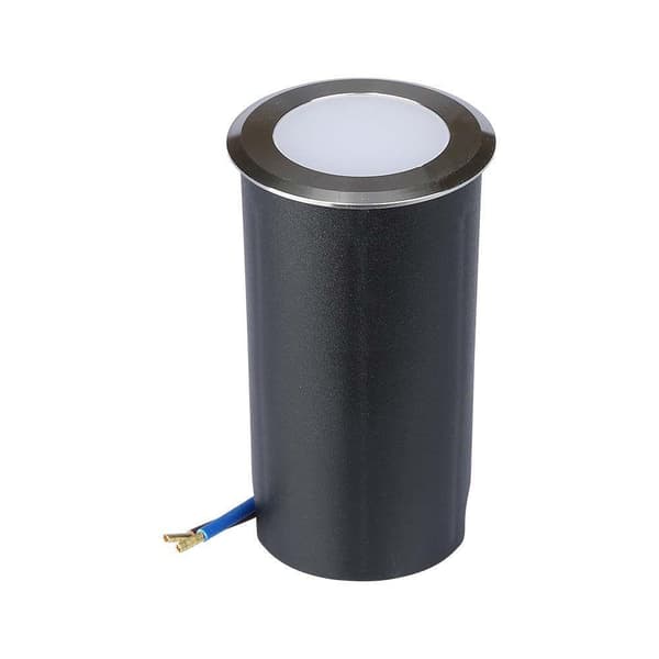 Gulvarmatur til have/indkørsel V-TAC 1W LED sølv IP67 VT-1151 3000K 51lm
