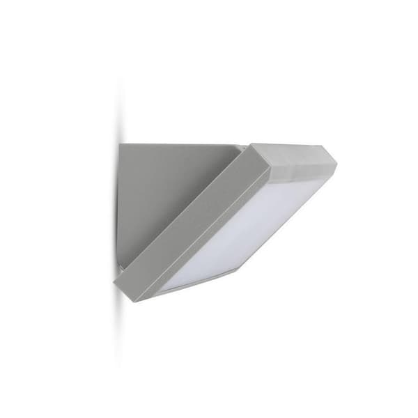 LED-väggarmatur V-TAC VT-8054-N sned 12W IP65 4000K 1250lm (SKU 218234) Grå