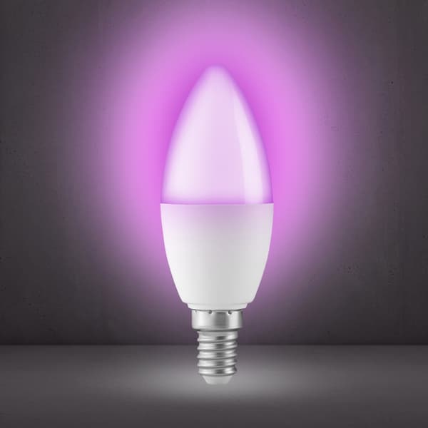 Alecto SMARTLIGHT30 - Smart LED-pære med Wi-Fi