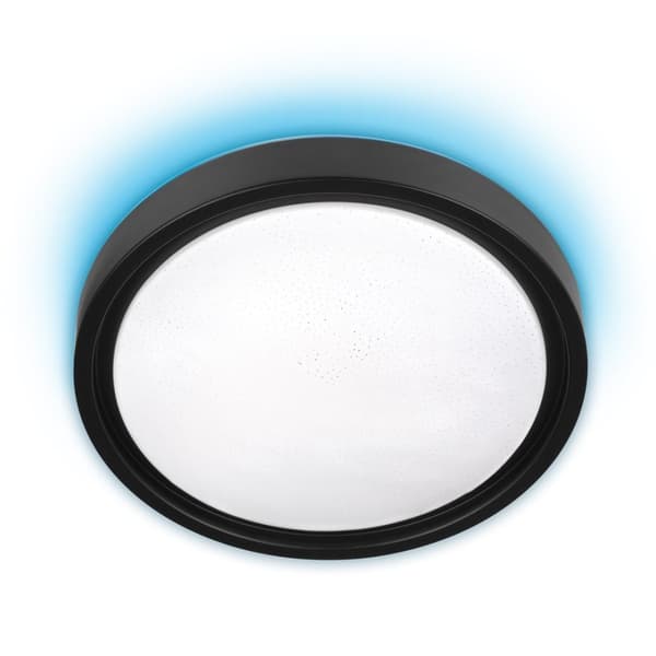 Moderne LED dæmpbar loftslampe Activejet PANAMA RGB trådløs fjernbetjening